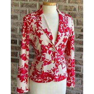 ••NEW YORK & CO•• Floral Print Blazer, Size 6